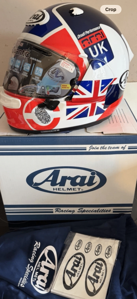 Arai motorcycle helmet BNWT