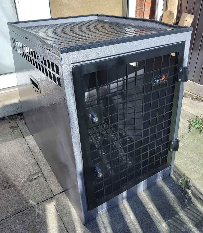 Trans K9 ( B24 & B46 ) Transport single dog box (Lockable & Crash Tested) TransK9