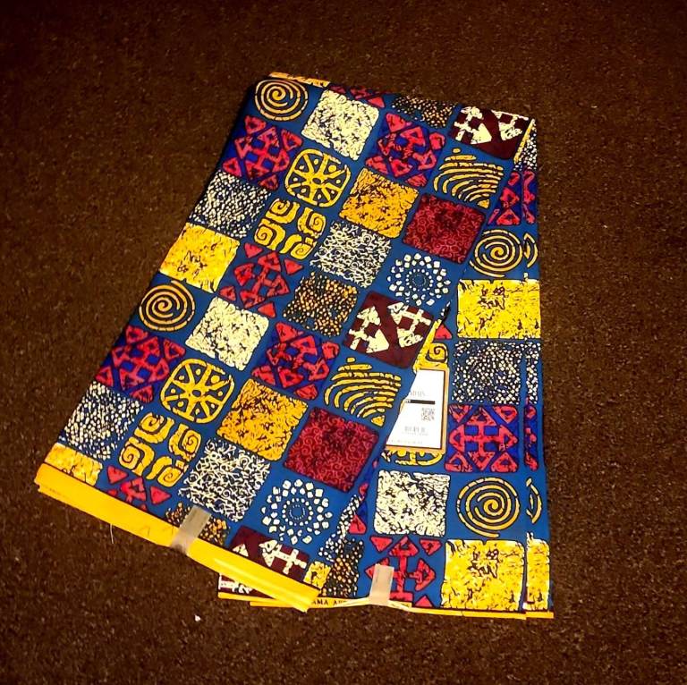 image for 6yards African Ankara good quality fabric 