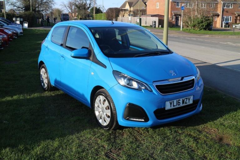 2016 Peugeot 108 1.0 Active 5dr HATCHBACK PETROL Manual