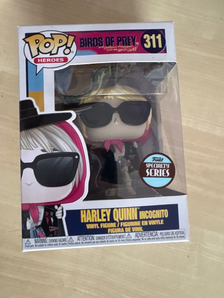 Funko Pop! Heroes Birds of Prey Harley Quinn Incognito