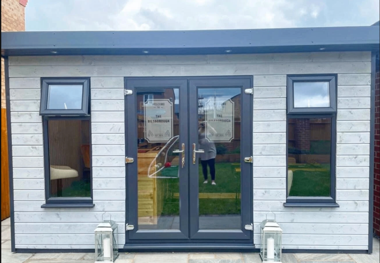 14x8ft Garden Room, 22mm Tanalised, Painted