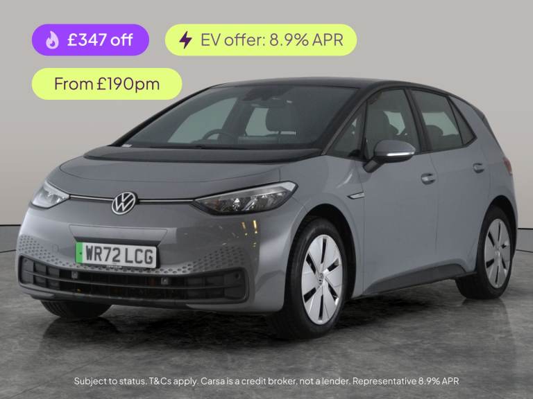 2022 Volkswagen ID.3 107KW Life Pro 58kWh 5dr Auto HATCHBACK ELECTRIC Automatic