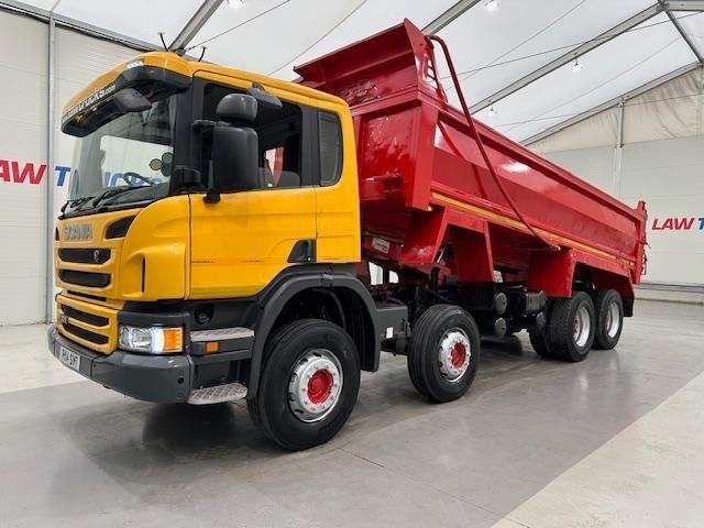Scania P370 8x4 Rest Cab Steel Tipper Manual