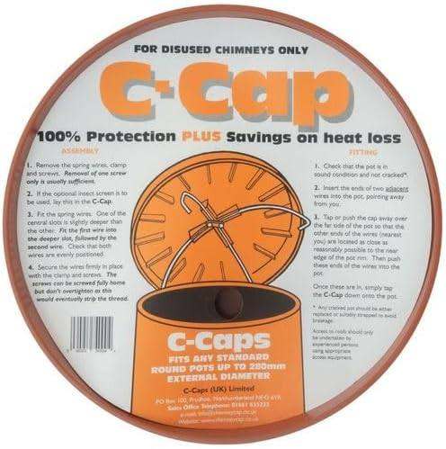 Disused chimney cover