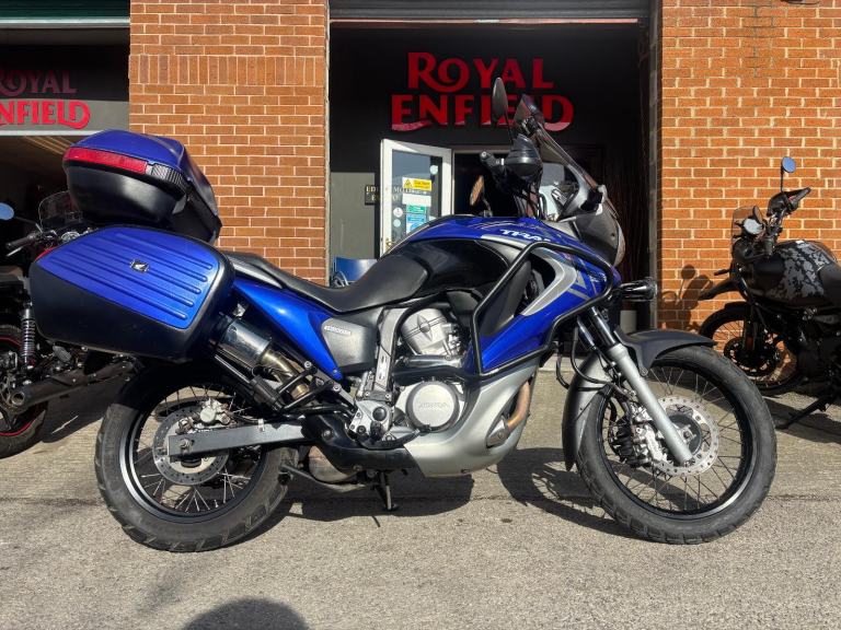 2007 HONDA XT 700CC TRANSALP BLUE