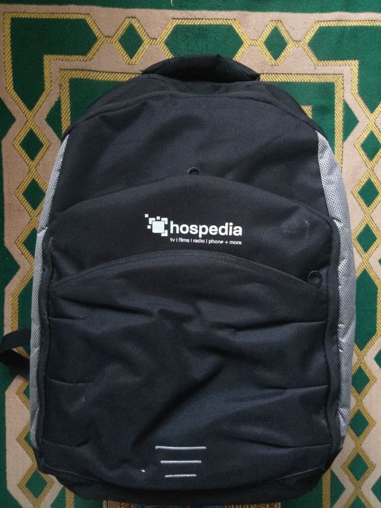 Hospedia Branded Backpack with wheels £9 only