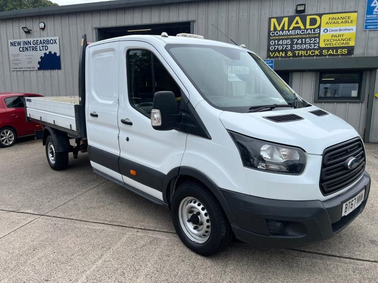 Ford Transit 350 2.0tdci 123ps Crewcab Tipper 2017/67 Registration 