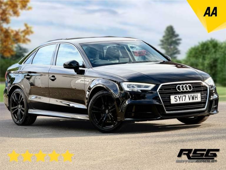 2017 Audi A3 1.4 TFSI S Line 4dr SALOON PETROL Manual