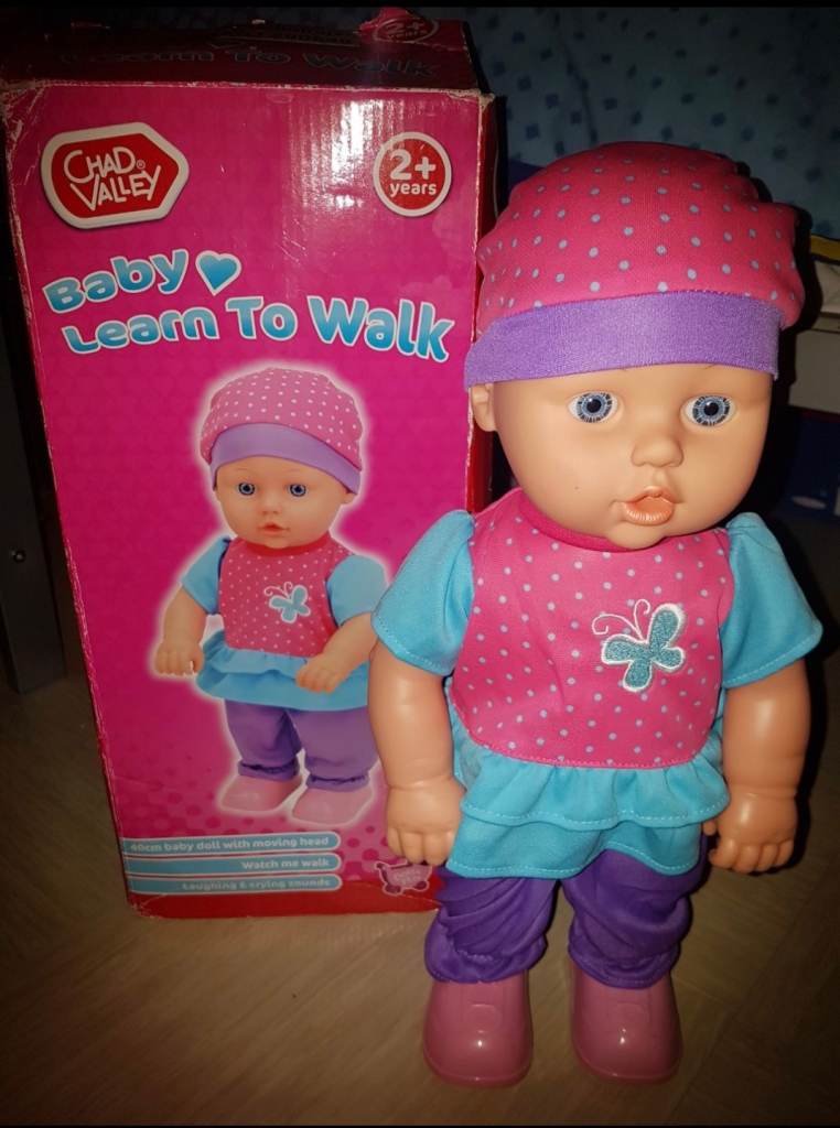 Chad Valley Learn to walk doll