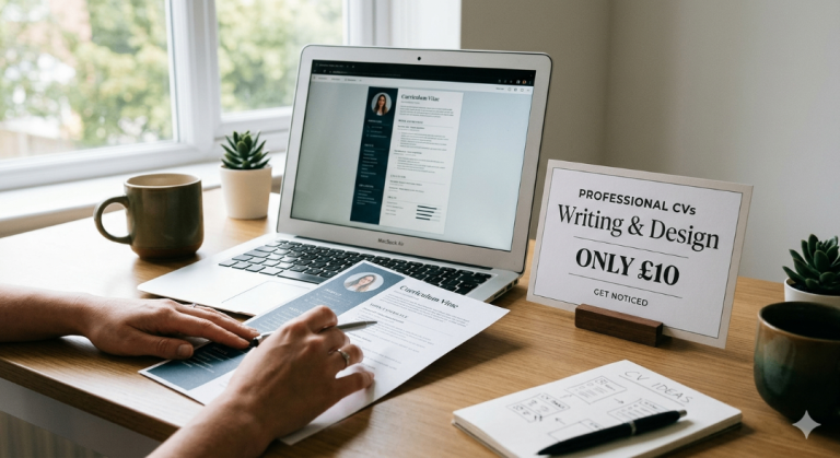 Professional CV Writing & Design – Only £10