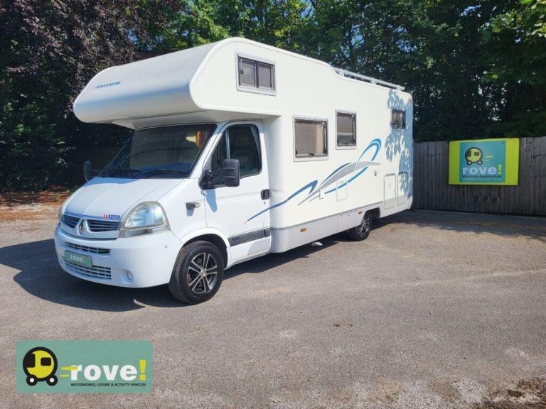 Adria Izola A397SL 5 berth 4 belt rear fixed single beds motorhome