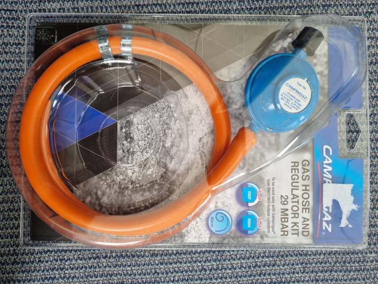Campingaz gas hose and regulator kit 29MVAR