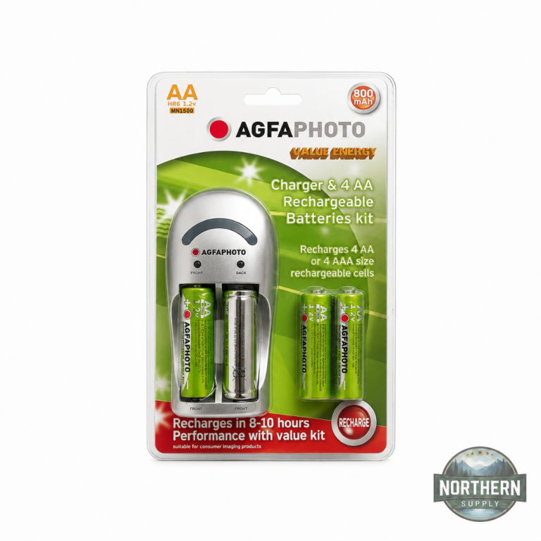 AGFAPHOTO AA Rechargeable Batteries & Charger Kit – Brand New