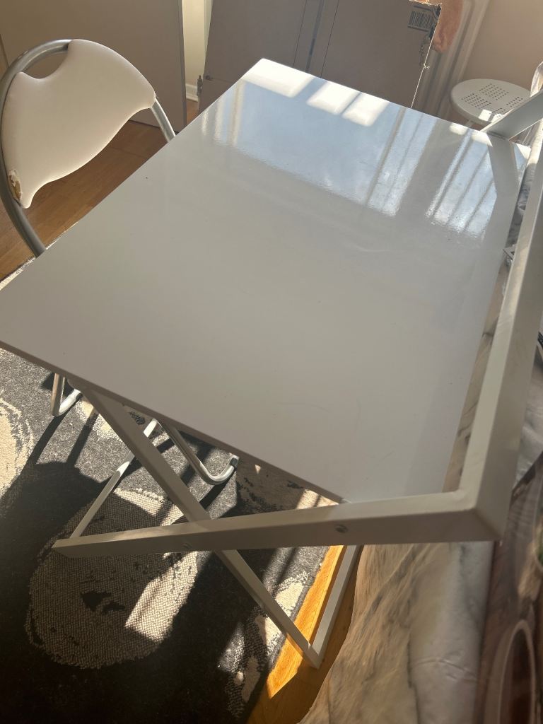 computer desk and chair white colour 