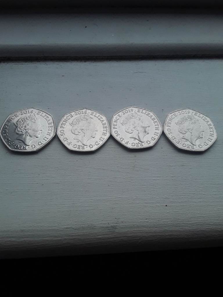 Paddington bear 50p full set