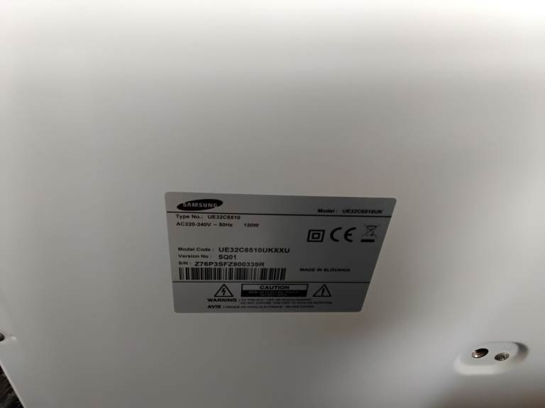 Samsung 32inch tv 