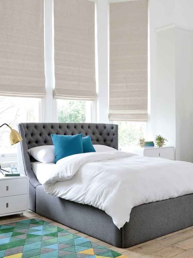 Dwell king bed with storage