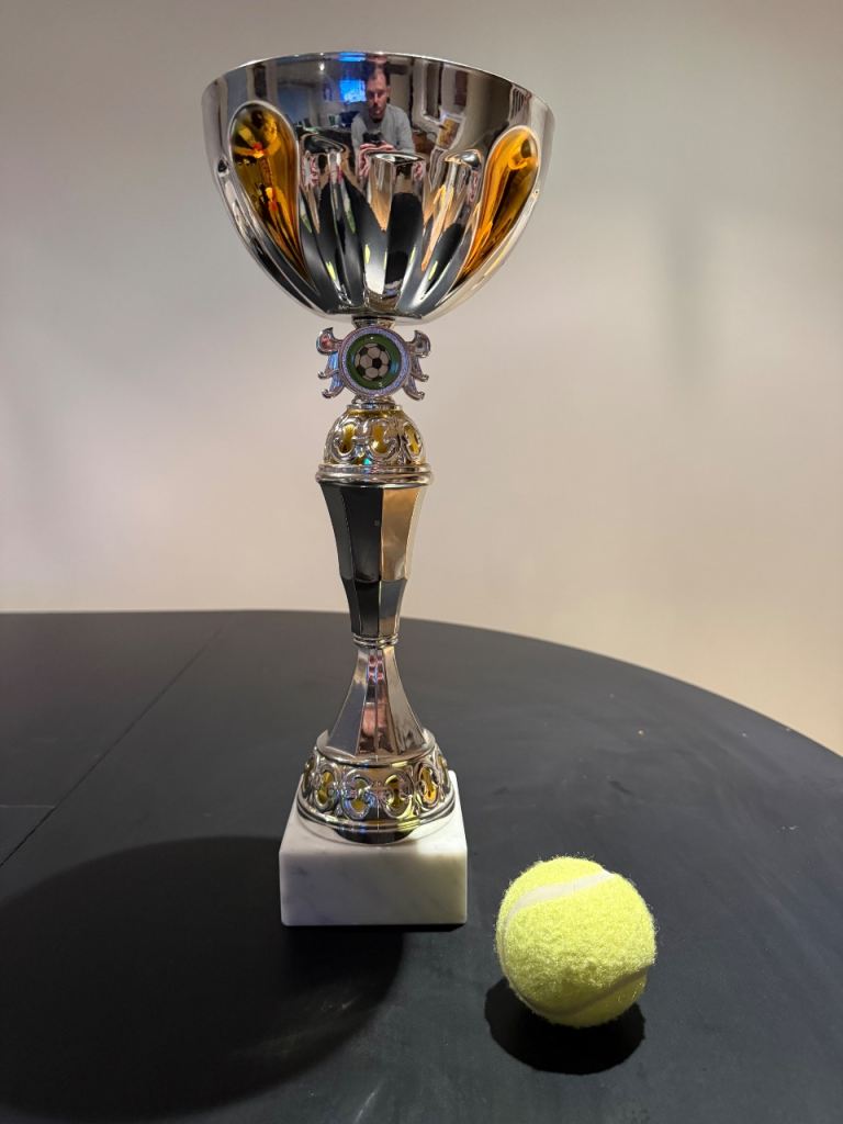 Large 37cm  Pillar Trophy  with no engraving