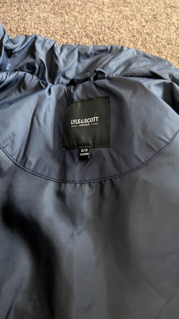 Lyle&Scott boys gilet age 8-9 in great condition 