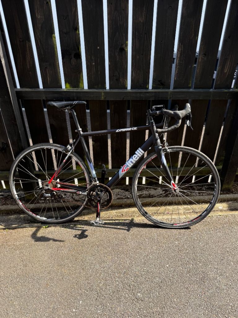 Cinelli Experience Road Bike Bicycle - Black and Red, Fair Condition