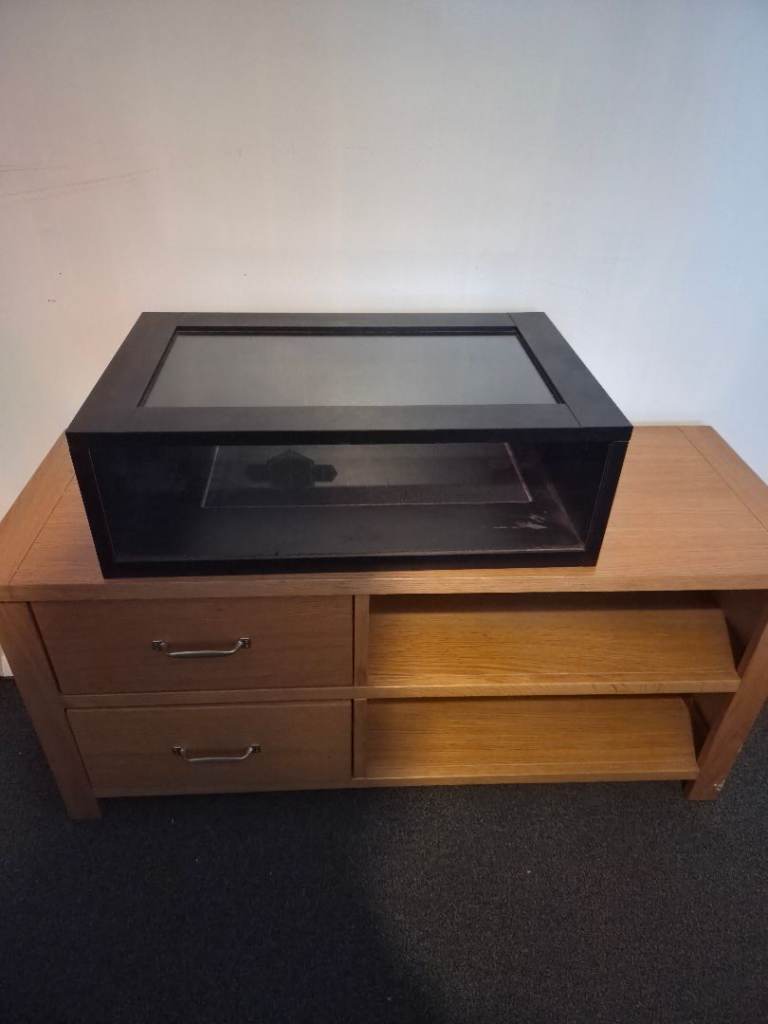 Small black vivarium