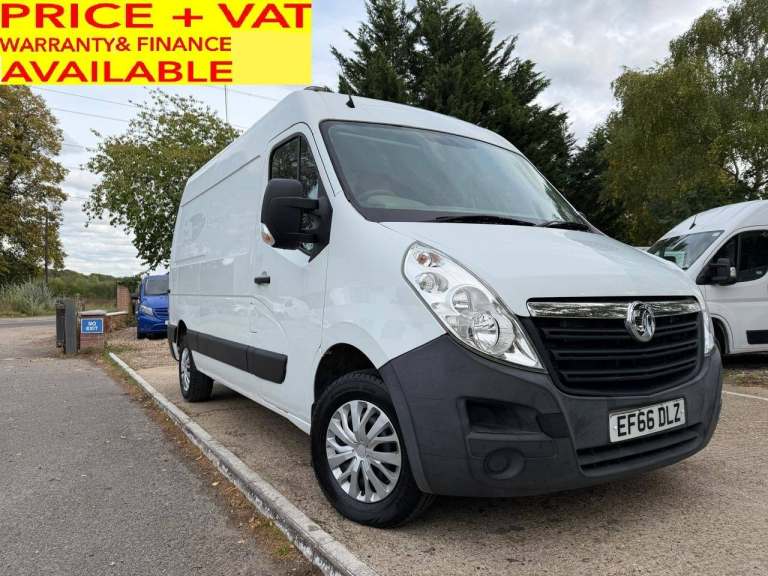 2016 Vauxhall Movano  2.3 CDTi 3500 FWD L2 H2 MWB Euro 6 PANEL VAN Diesel Manual