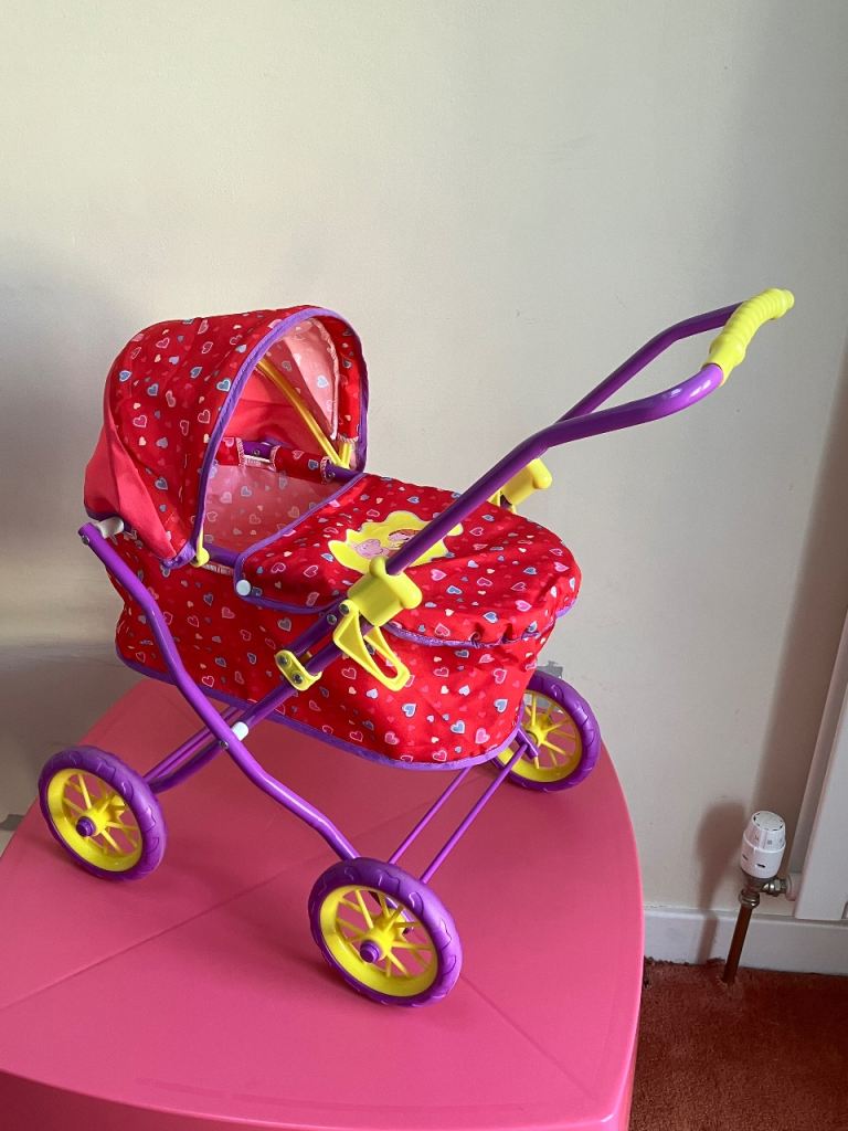 Dolls pram buggy