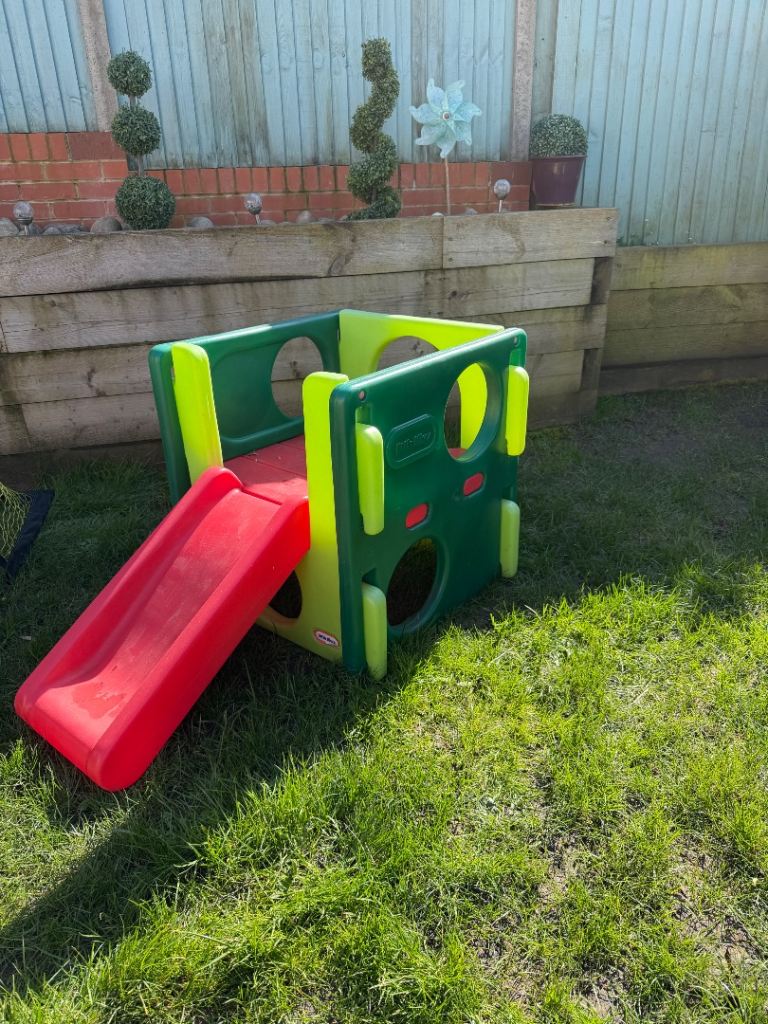 Little tikes kids toddler toy outdoor garden climbing frame slide