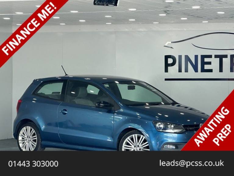 2016 Volkswagen Polo 1.4 TSI BlueMotion Tech ACT BlueGT Hatchback 3dr Petrol Manual Euro 6 (s/s) ...