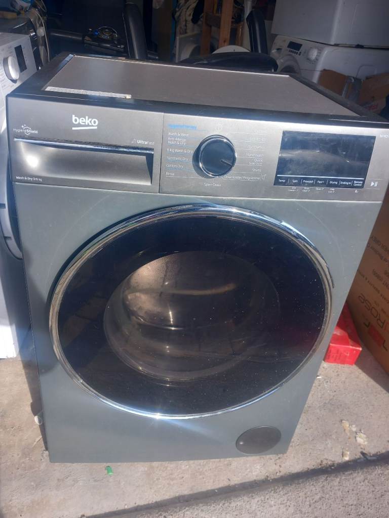 Beko Washing Machine – Grey, Good Condition