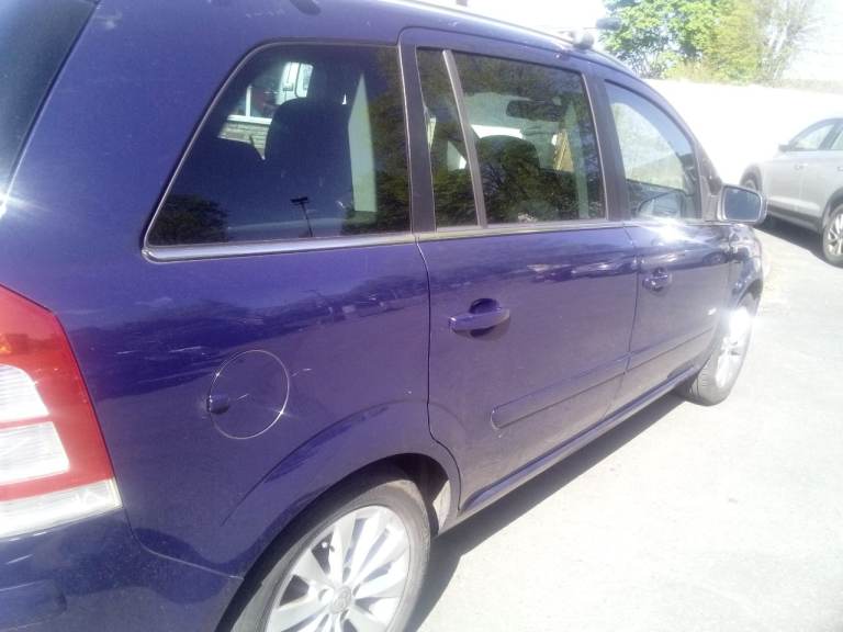 Vauxhall, ZAFIRA, MPV, 2013, Manual, 1796 (cc), 5 doors