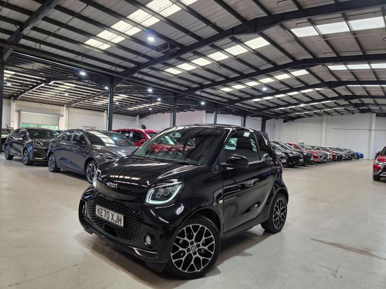 2020 smart fortwo 17.6kWh Prime Exclusive Cabriolet Auto 2dr (22kW Charger) CONVERTIBLE Electric ...