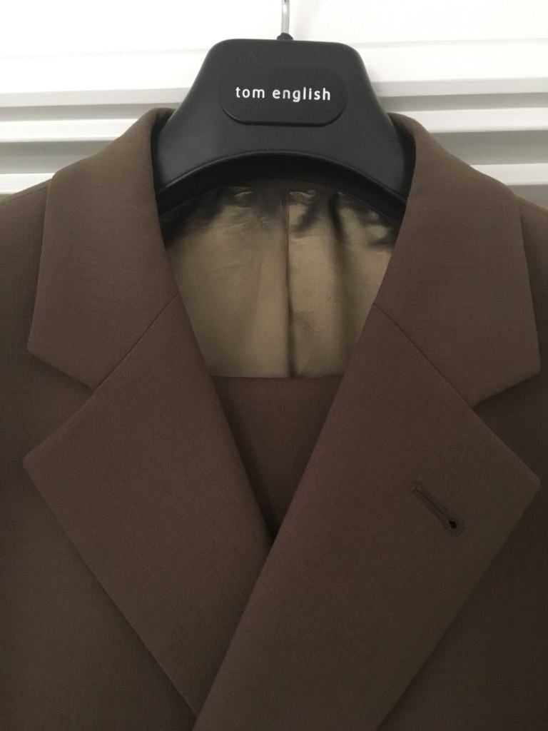 Tom English Brown Suit