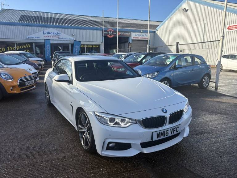 2016 BMW 4 Series 430i M Sport 2dr Auto [Professional Media] CONVERTIBLE PETROL Automatic