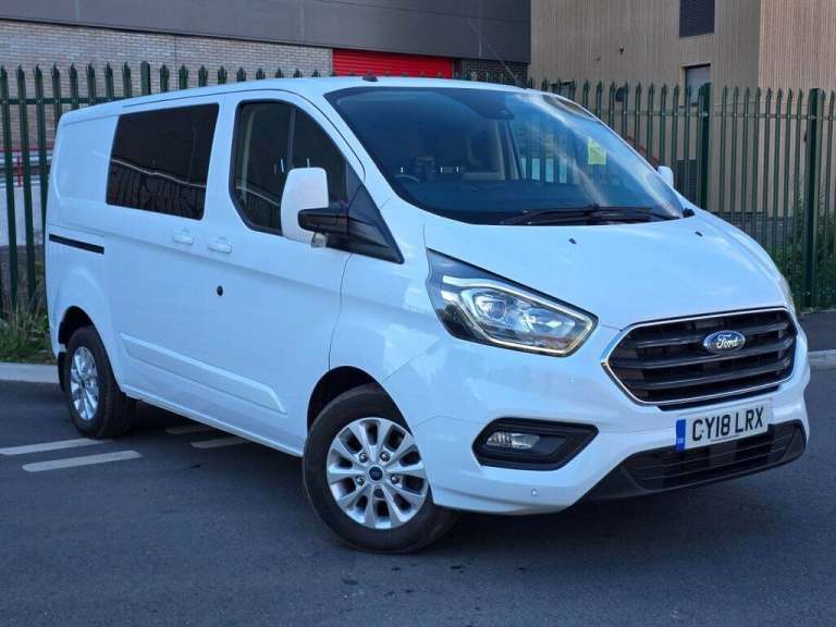 2018 18 FORD TRANSIT CUSTOM 2.0 320 ECOBLUE LIMITED CREW VAN DOUBLE CAB 5DR DIES