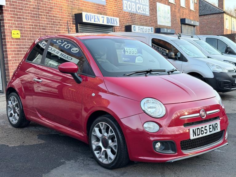 2015 Fiat 500 1.2 S 3dr HATCHBACK Petrol Manual