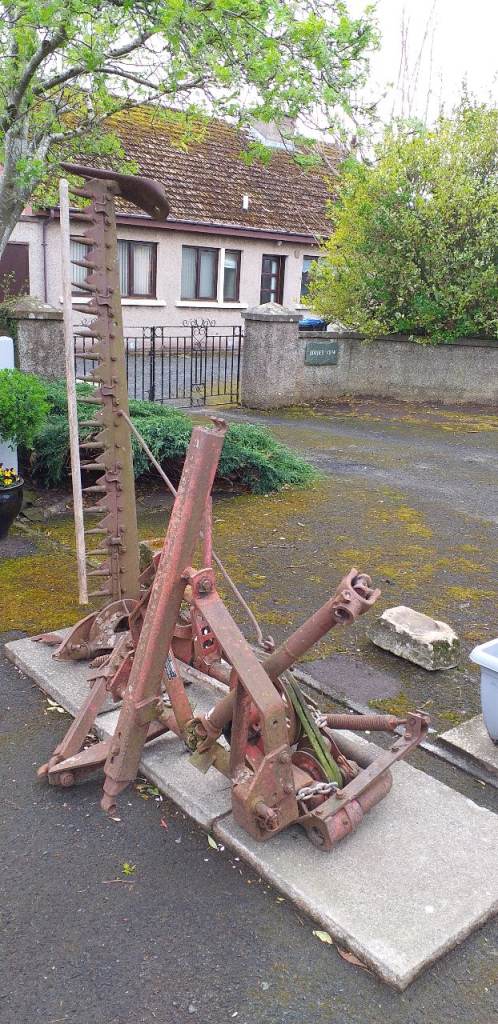 Vintage International Tractor  Mounted Reaper 