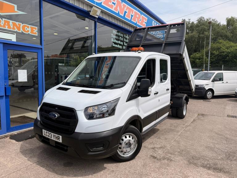 2023 Ford Transit 2.0 350 EcoBlue Leader Double Cab Tipper 4dr Diesel Manual RWD L3 Euro 6 13 Tip...