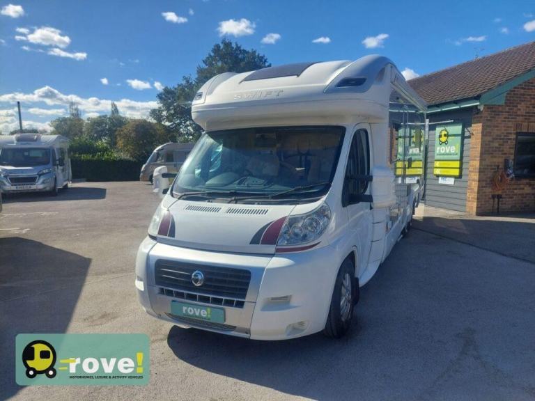 Swift Kon-Tiki 649 4 Berth 4 Belt Dinette Conversion Rear Lounge Motorhome