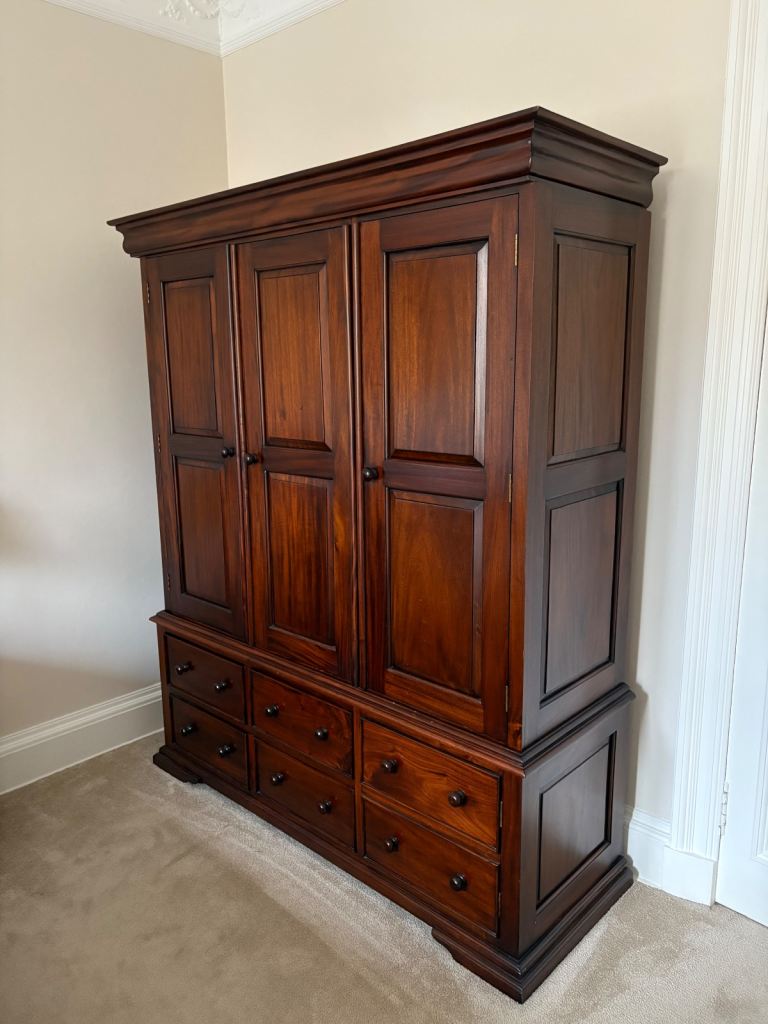 Mahogany Wardrobe