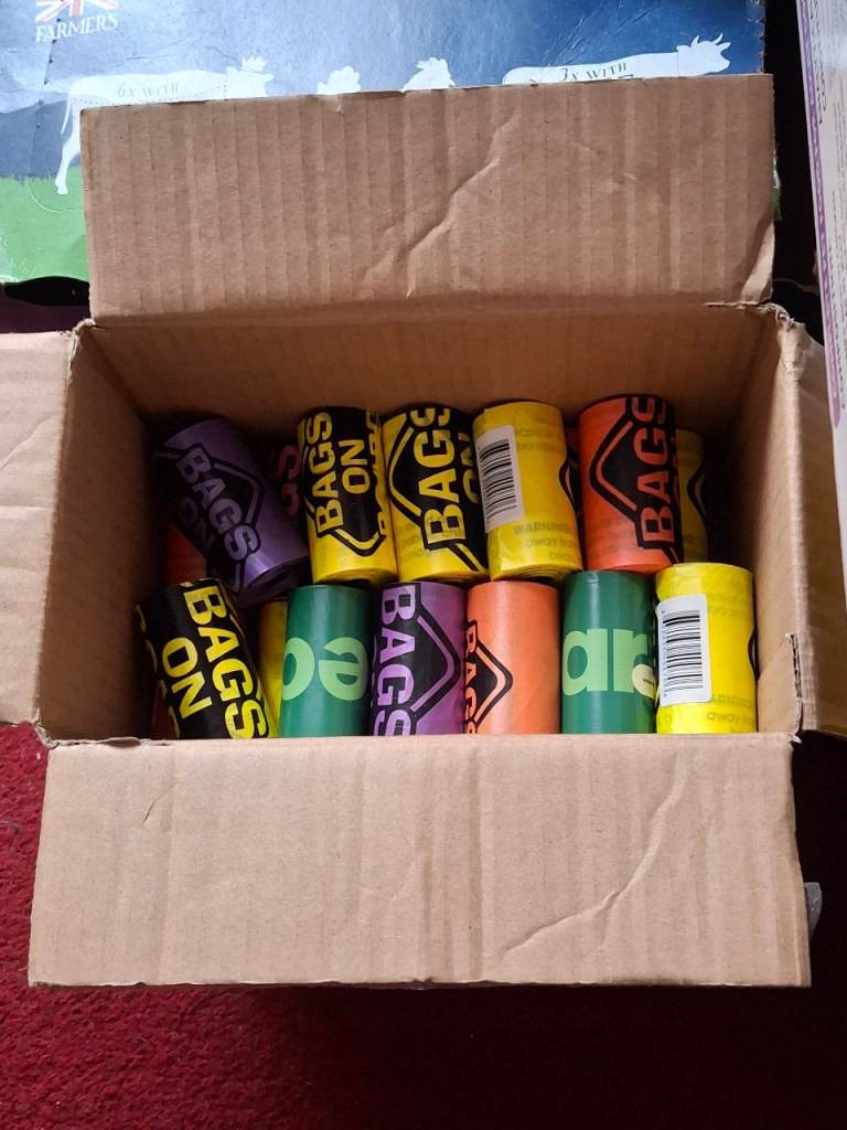 Dog Poop Bags - 62 rolls 