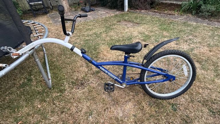 Hitch hiker bike attachment 