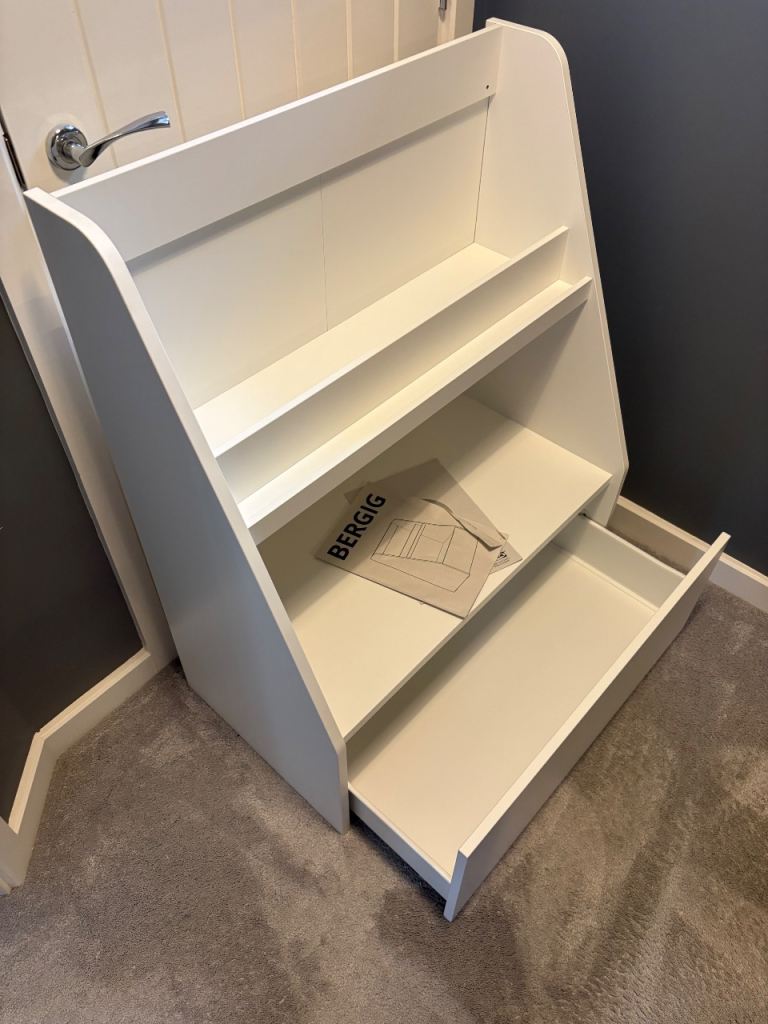 IKEA BERGIG Book Display with Storage