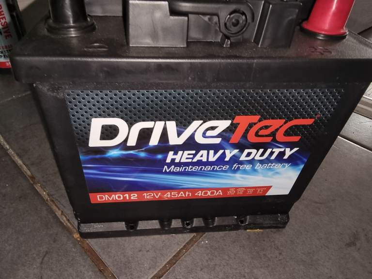 12v Brand New Car Battery DM012 45Ah 400A Never put on car