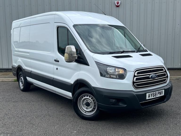 NO VAT 2018 68 FORD TRANSIT L3 H2 2.0 TDCI 130 TURBO DIESEL VAN * NEW WET BELT