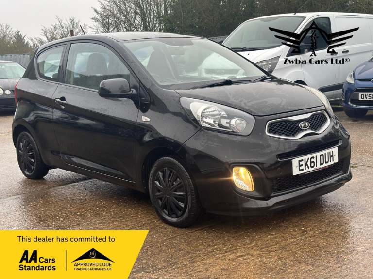 2011 Kia Picanto 1.0 1 Euro 5 3dr HATCHBACK Petrol Manual