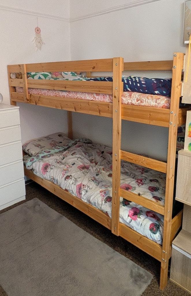 IKEA Mydal Bunk Bed Frame, Pine