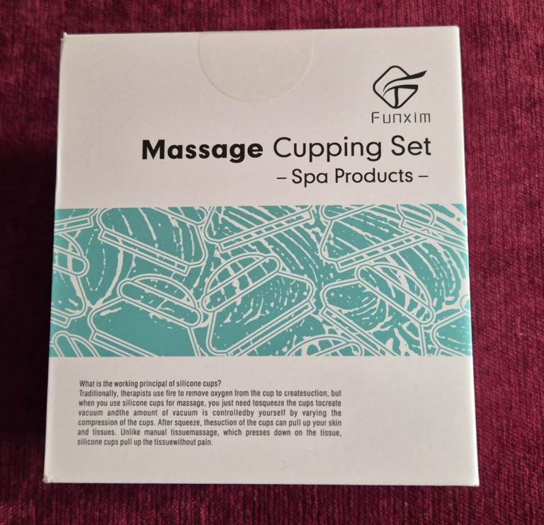 Funxim Massage Cupping Set - New, Silicone Cups