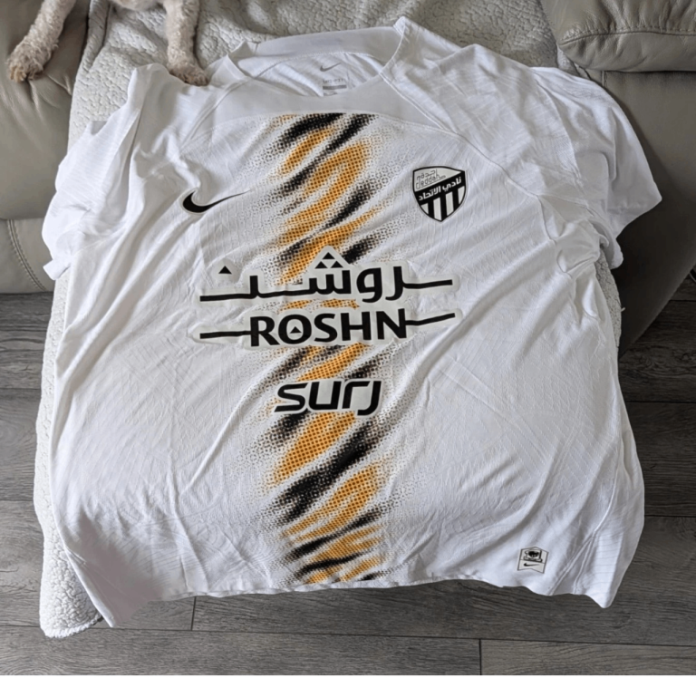 NEW player spec Nike Al-Ittihad Club 2024/2025 Away Football Jersey White